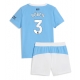 Manchester City Ruben Dias #3 Replike Domaci Dres za djecu 2025-26 Kratak Rukav (+ Kratke hlače)